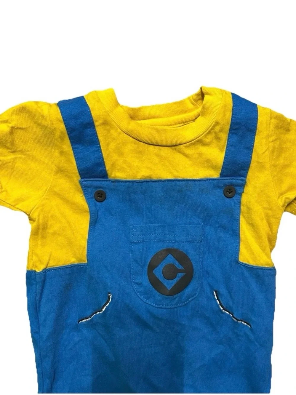 Toddler Despicable Me Minion Romper Universal Studios Size 18 Months